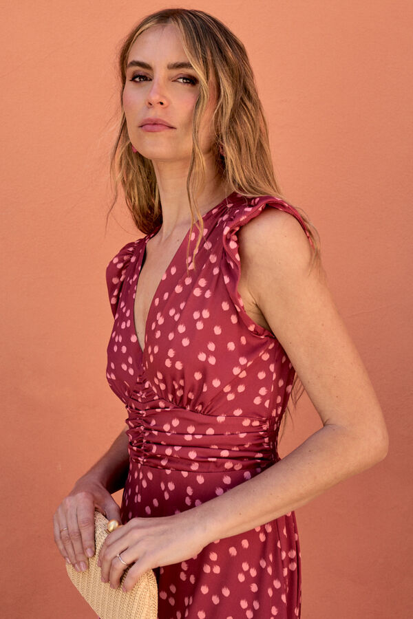 Pol&iacute;n Et Moi Vestido de convidada Lourdes Granada