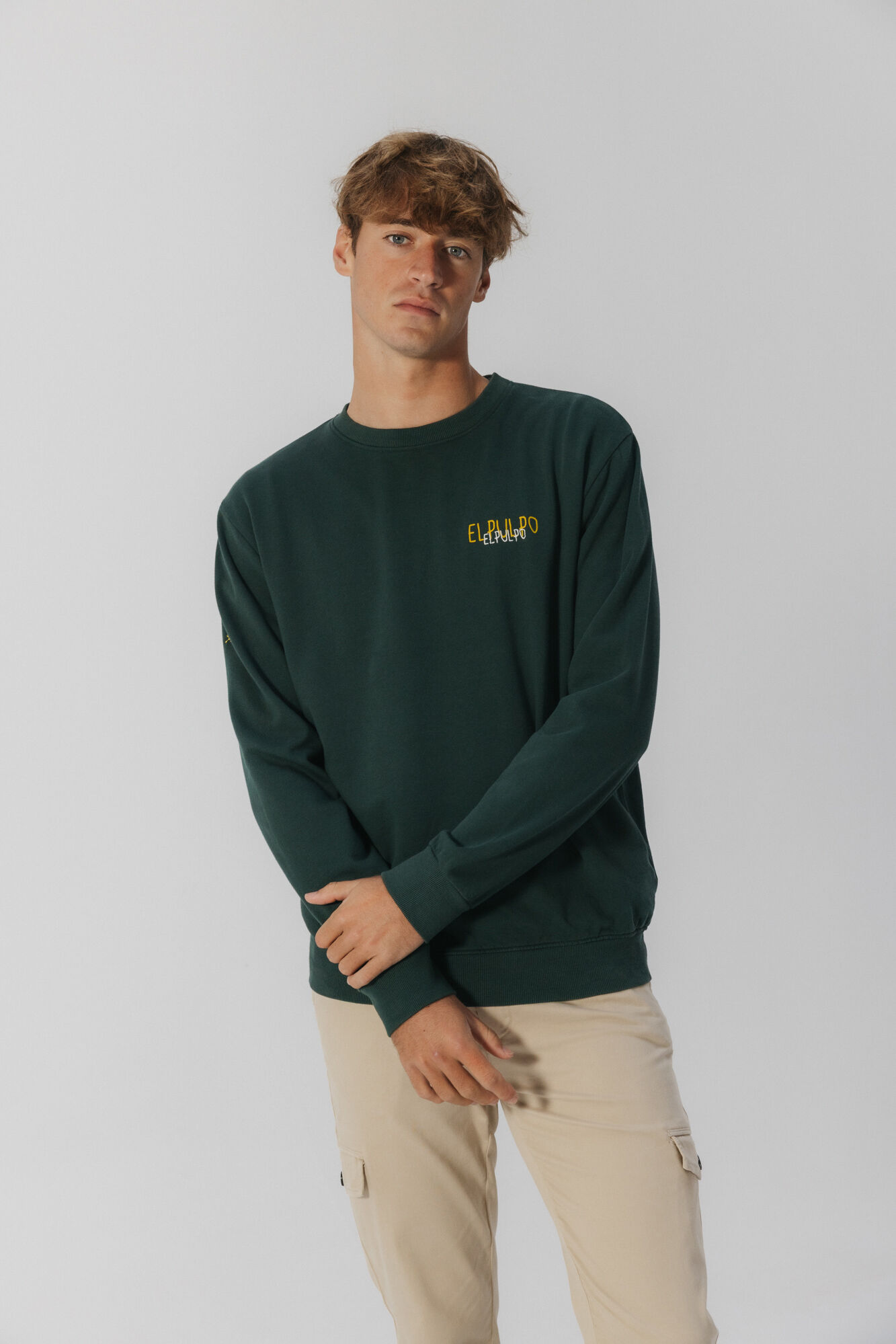 elPulpo Sweatshirt com logo