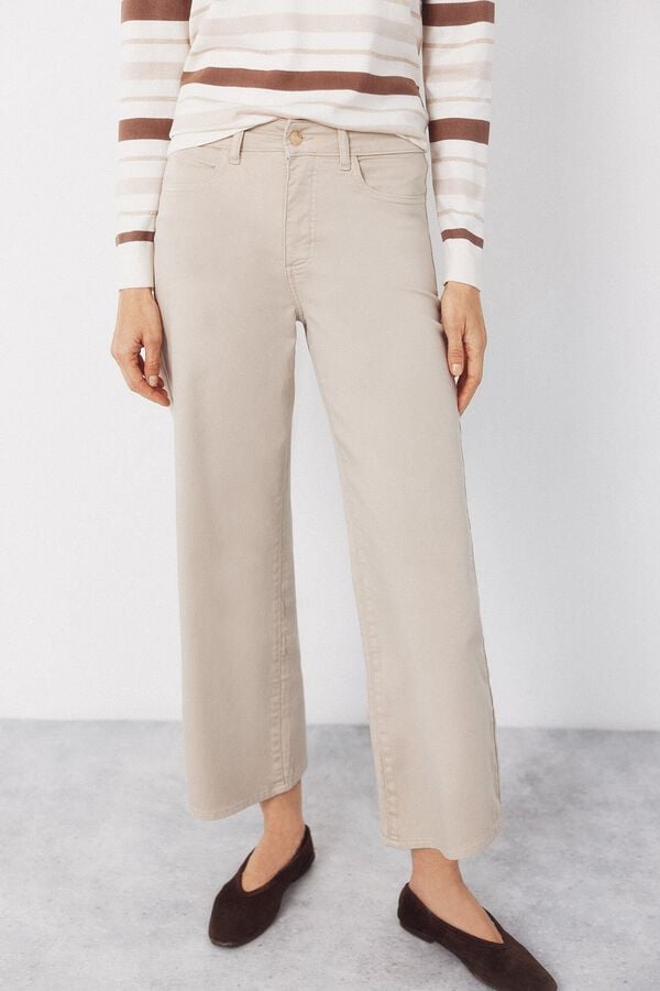 Cortefiel Jeans Sensational Marine Ivory