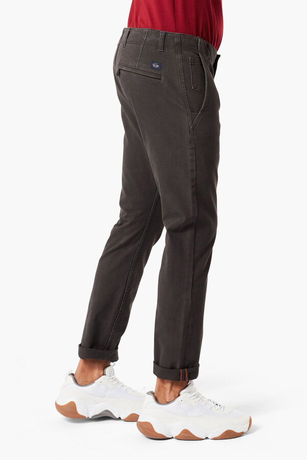 Cortefiel Pantalones skinny fit Smart 360 Flex Gris oscuro