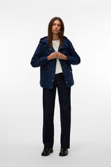 Vero Moda Parka curta com capuz Azul