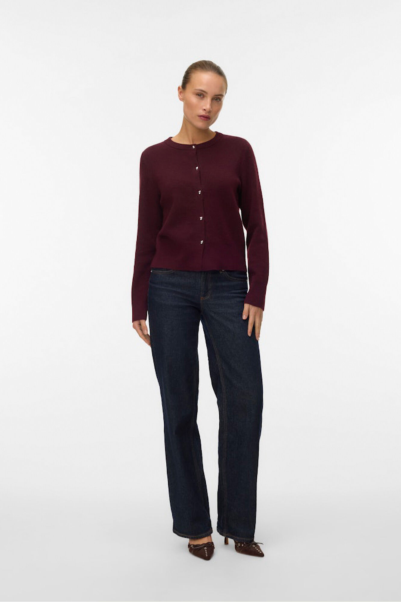 Vero Moda C&aacute;rdigan botones coraz&oacute;n