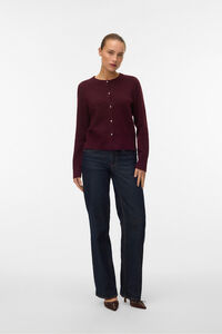 Vero Moda Casaco de malha com botão de coração