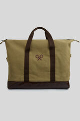 Silbon Silbon casual khaki travel bag Green