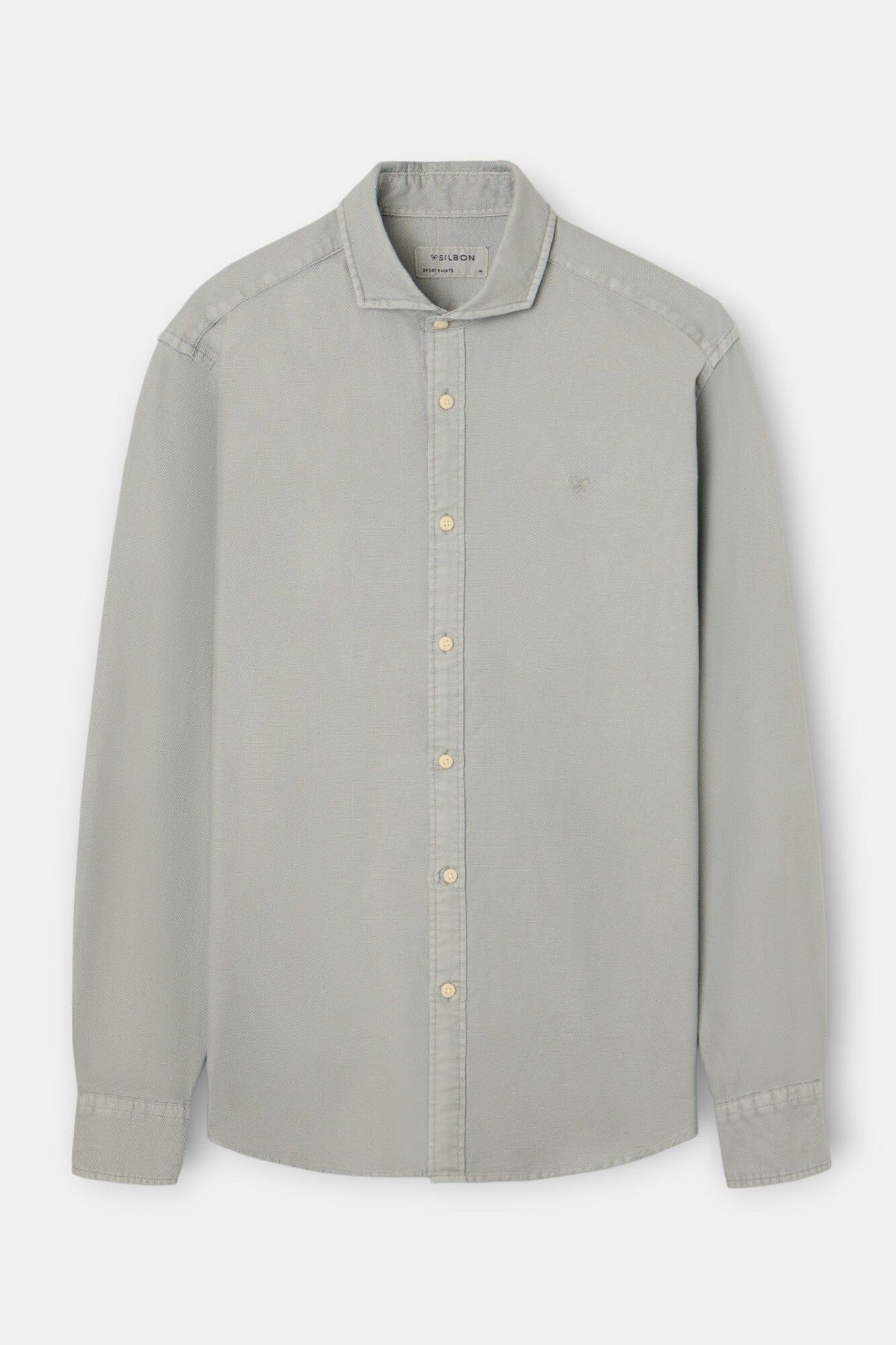 Silbon Camisa desportiva com logo estruturado