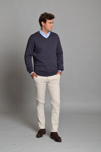 Cloking Camisola com gola em bico