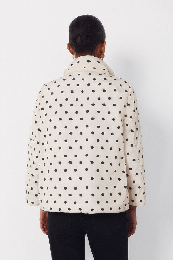 Cortefiel Cazadora acolchada reversible Negro