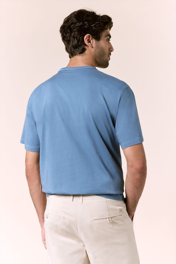 OOTO Small plane T-shirt Blue