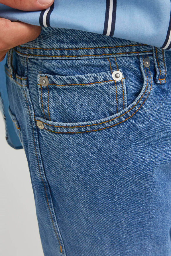 Cortefiel Relaxed fit jeans Blue