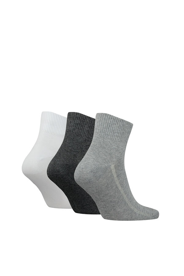 Levi's Levi's® 3 Pack meias Crew Cinzento