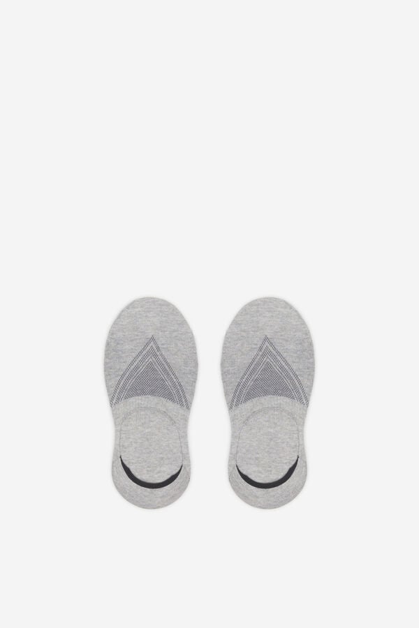 Cortefiel COOLMAX&reg; no-show sock Dark grey