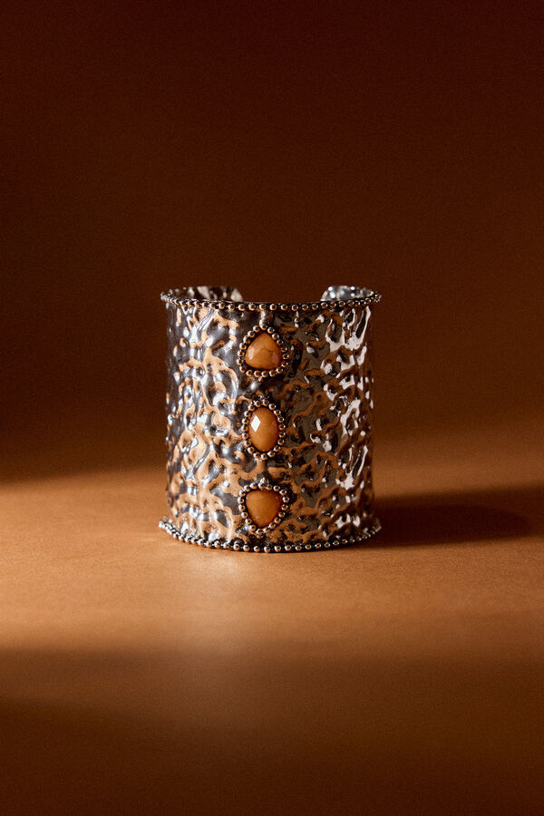 Slowlove Brazalete piedra Gris