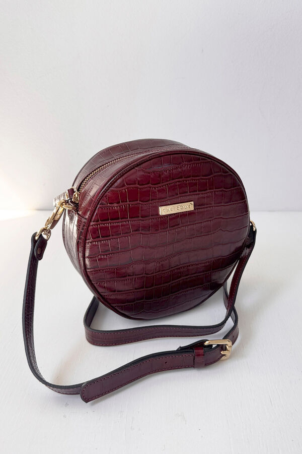 The Code Olympia Coco burgundy shoulder bag  Maroon