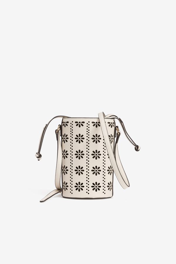 Vilanova Bucket purse Ivory