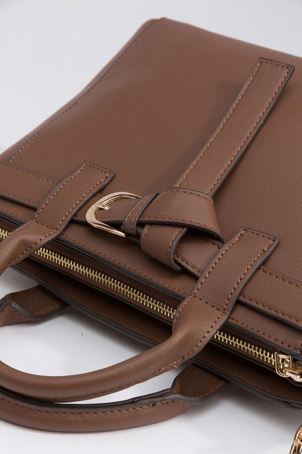 Vilanova Bolso city con hebilla Camel