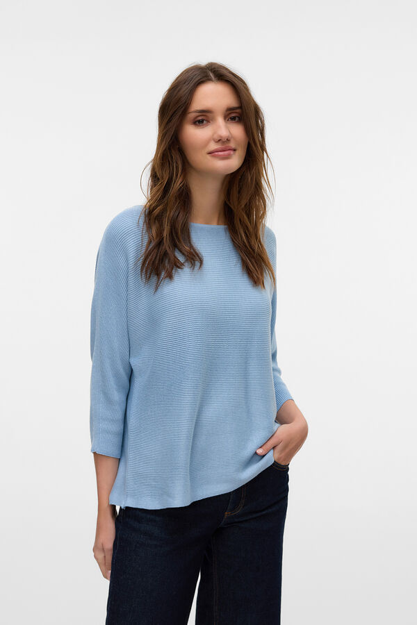 Vero Moda Camisola manga morcego Azul