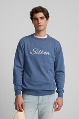 Silbon Camisola lisa Azul
