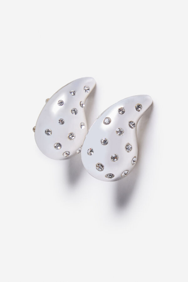 Cortefiel Drop earring Grey