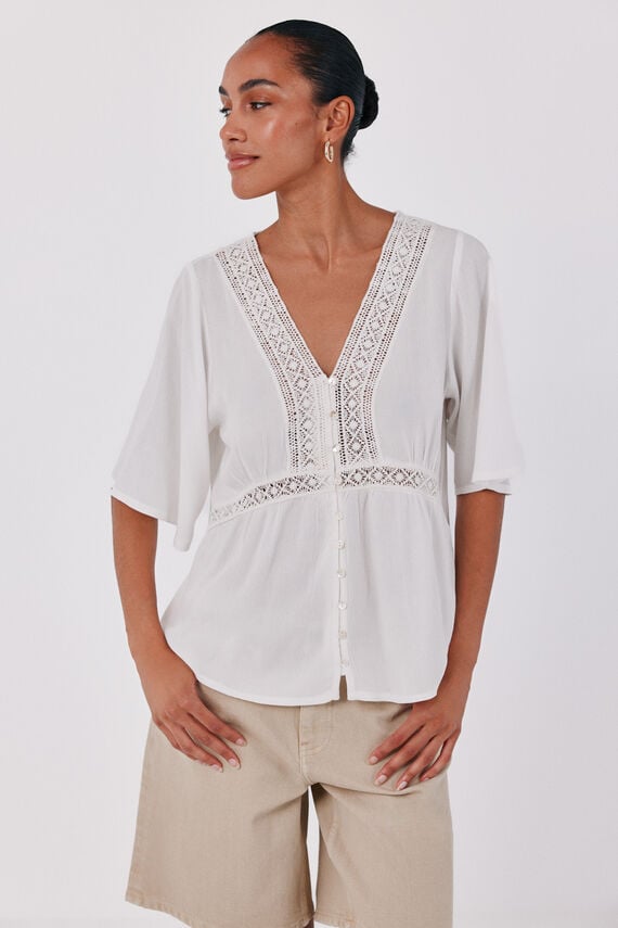 Blusa encaje