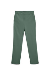 Vero Moda Curve Cal&ccedil;a reta tamanho grande Verde