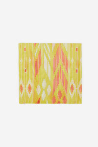 Cortefiel Geometric print scarf Printed yellow