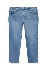 Vero Moda Curve Calça jeans reta plus size Azul
