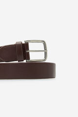 Cortefiel Elastic dress belt Dark brown