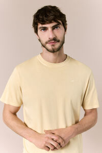 OOTO T-shirt b&aacute;sica lavada