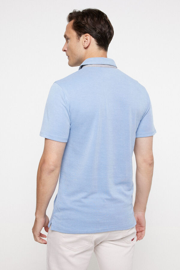 Cortefiel Columbia Nelson Point polo shirt for men™ Turquoise