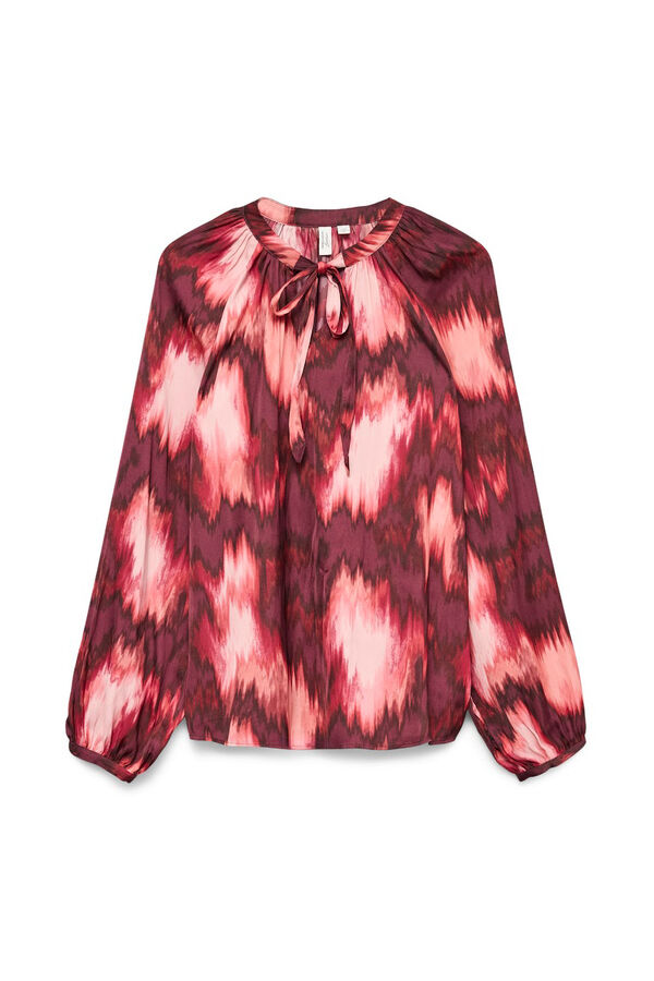 Vero Moda Top manga de manga comprida Roxo
