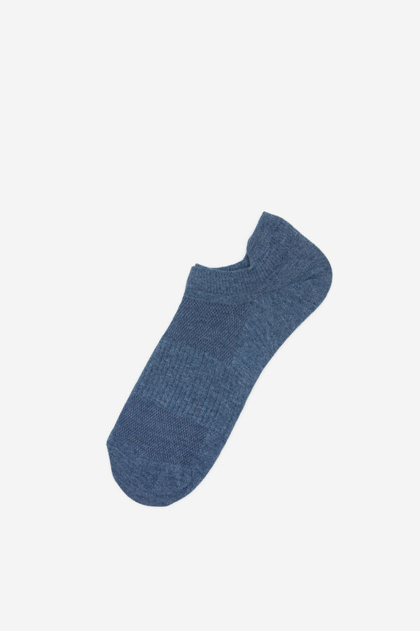 Cortefiel Coolmax ankle sock Blue