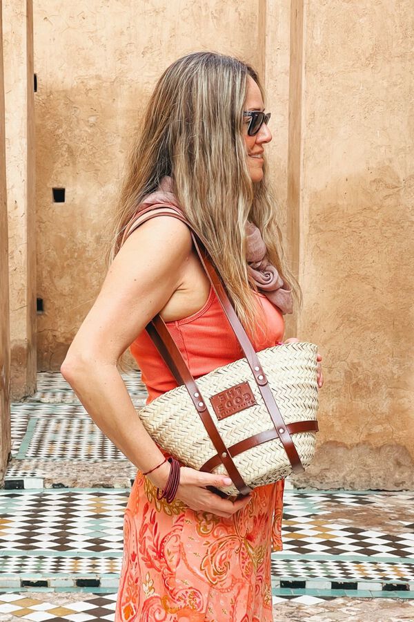 The Code Rodeo basket bag Dark brown