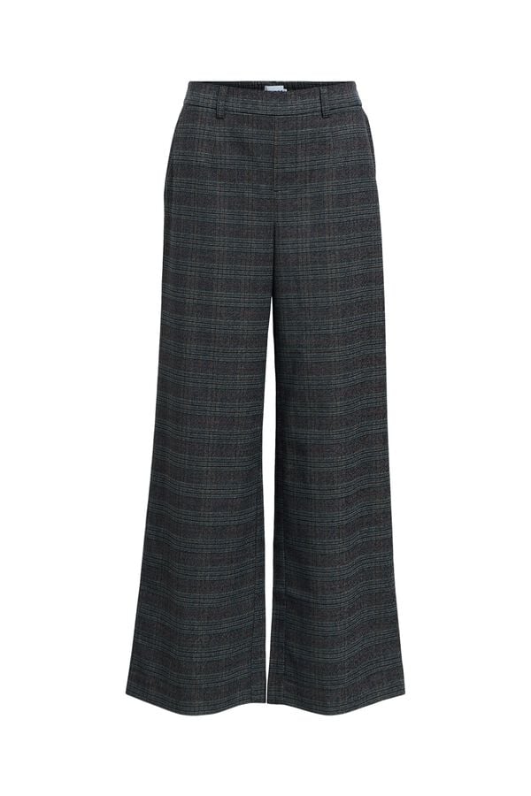 Object Cal&ccedil;a de vestir aos quadrados Cinzento