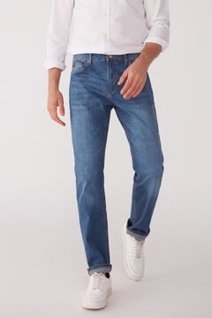 Cortefiel Lightweight, regular fit jeans Royal blue