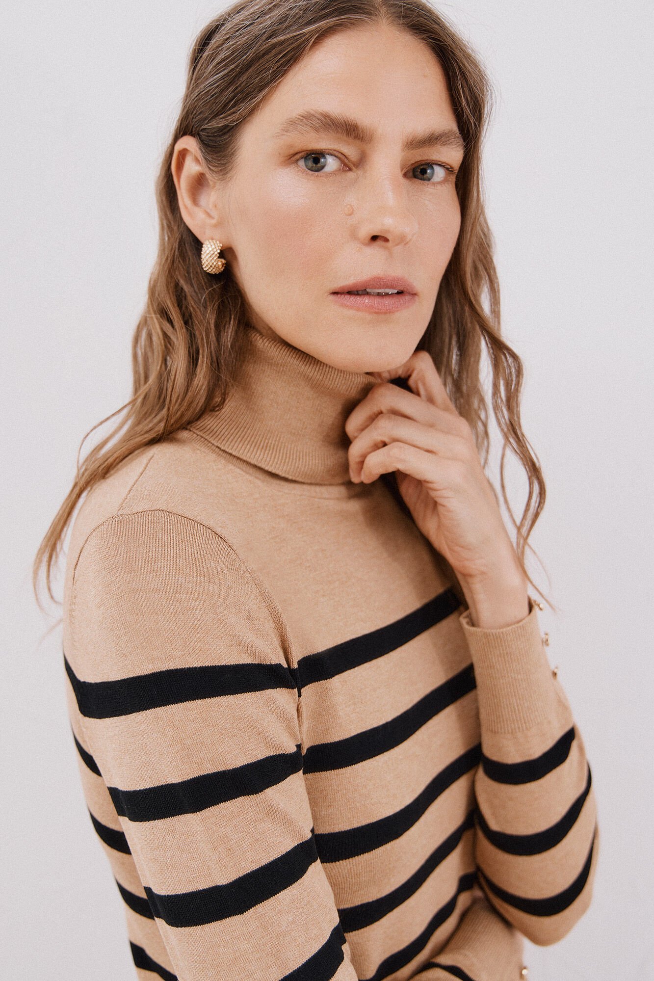 Cortefiel Short-sleeved jumper