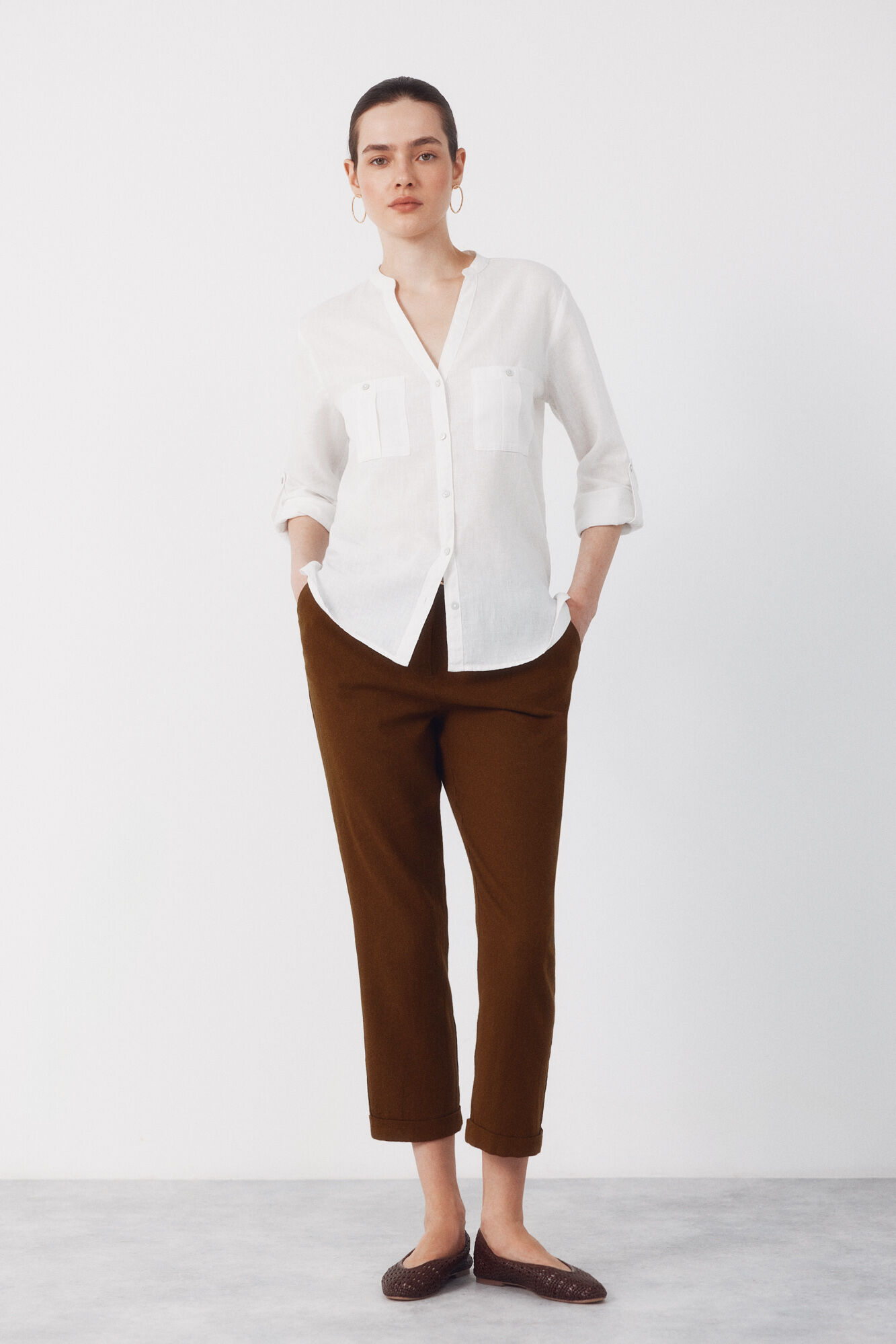 Cortefiel Linen trousers
