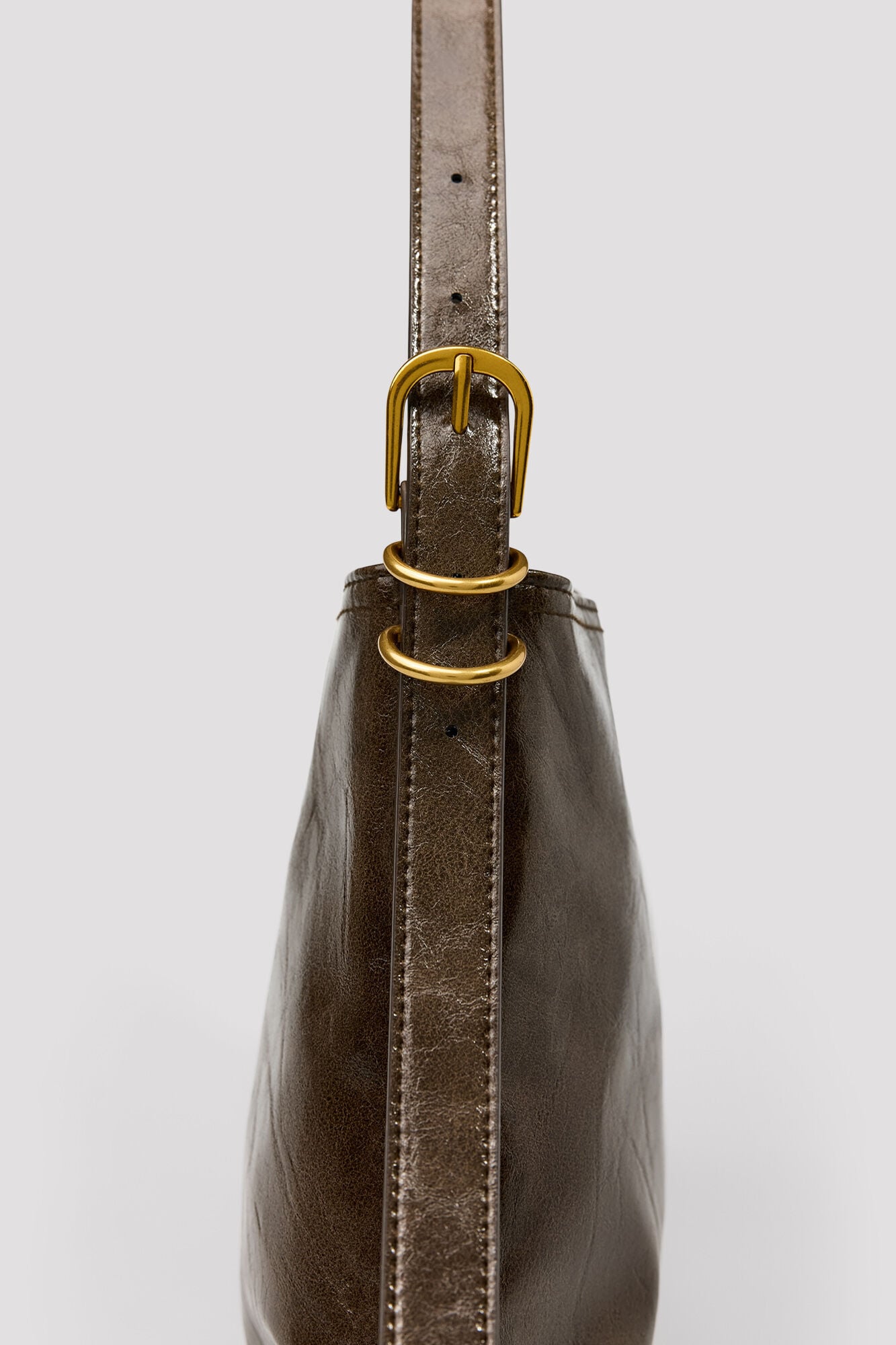 Cortefiel Buckle shopper bag