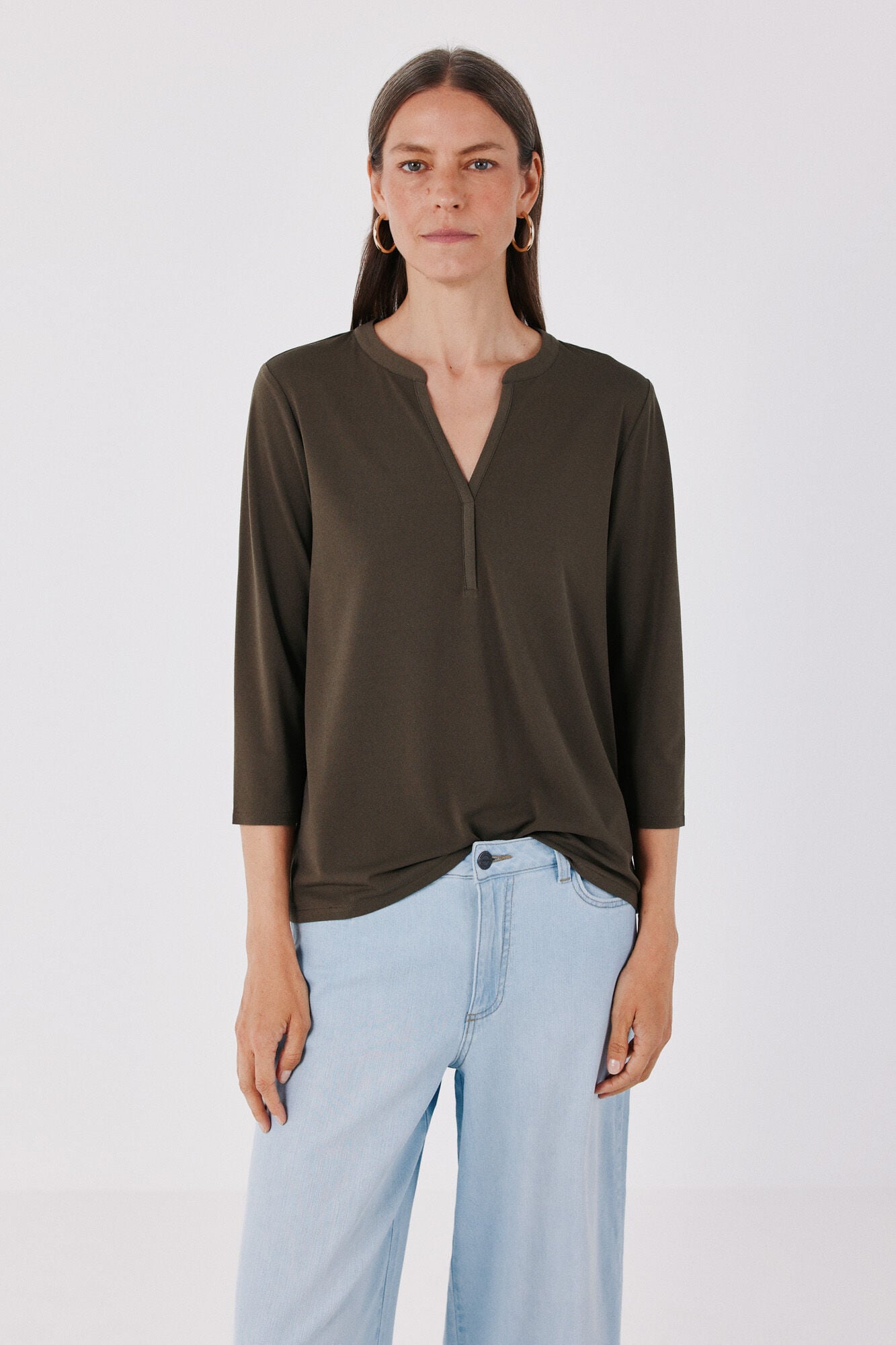 Cortefiel Henley T-shirt