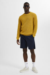 Selected Bermuda de linho com caimento relaxado
