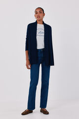 Cortefiel Shawl collar jacket Navy