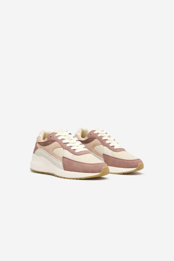 Cortefiel Sole soled shoe Pink