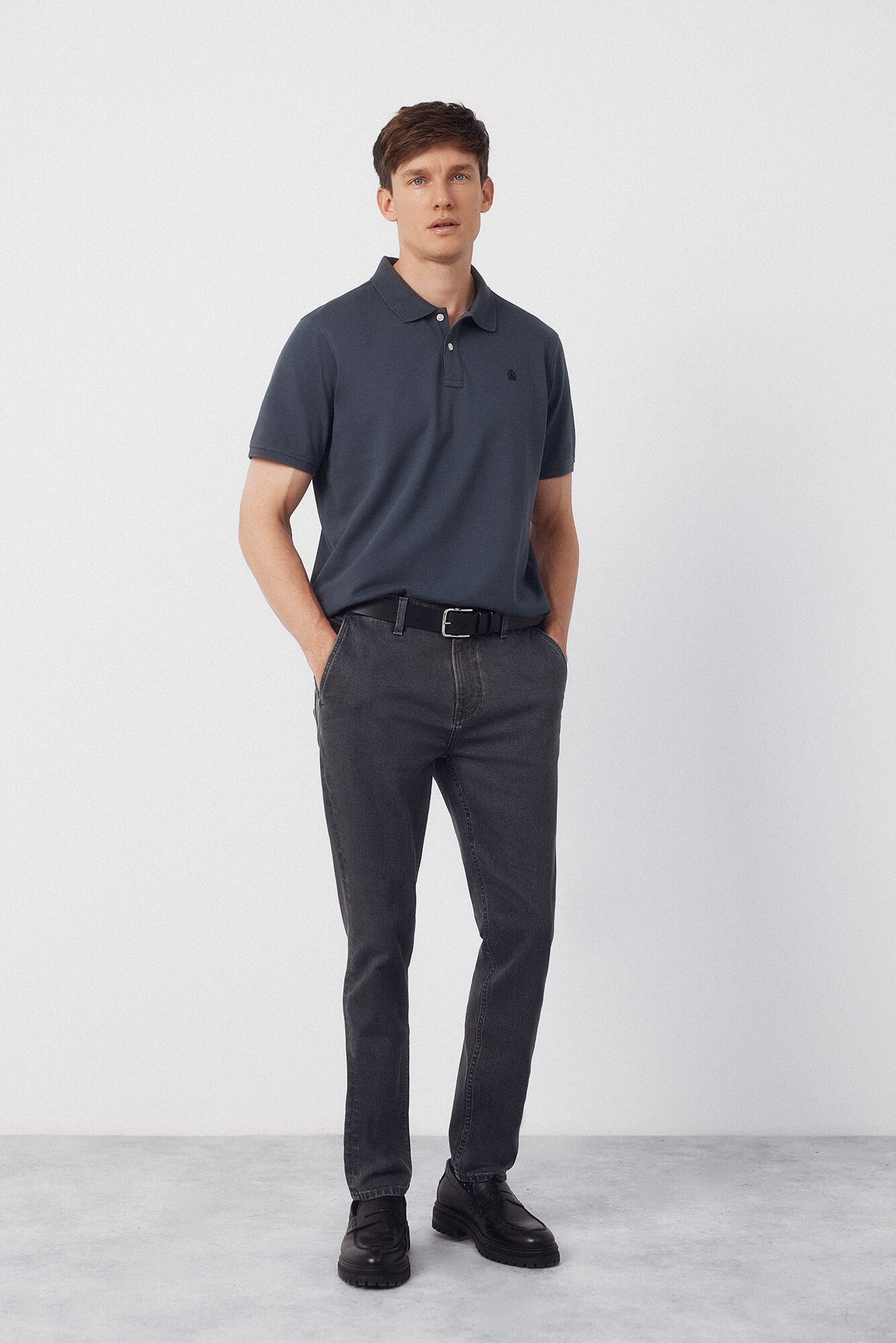 Cortefiel Basic piqu&eacute; polo shirt
