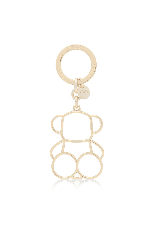 Tous Llavero Silhouette Bold Bear Dorado