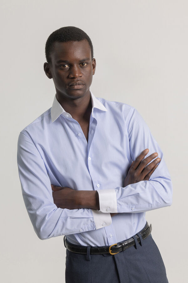 PuroEGO Riscas listrada regular Azul