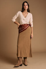 Polín Et Moi Saia longa Miressa Castanho