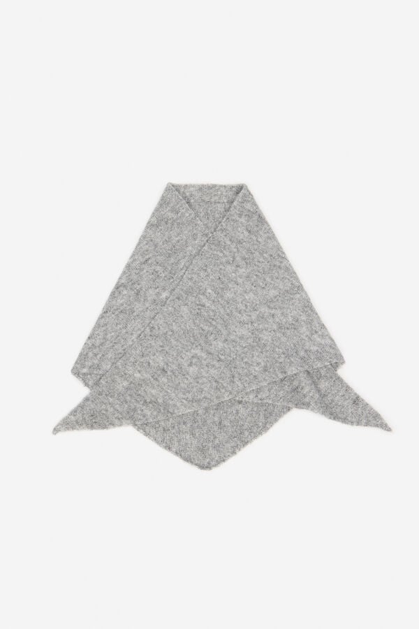 Cortefiel jersey-knit bandana Grey