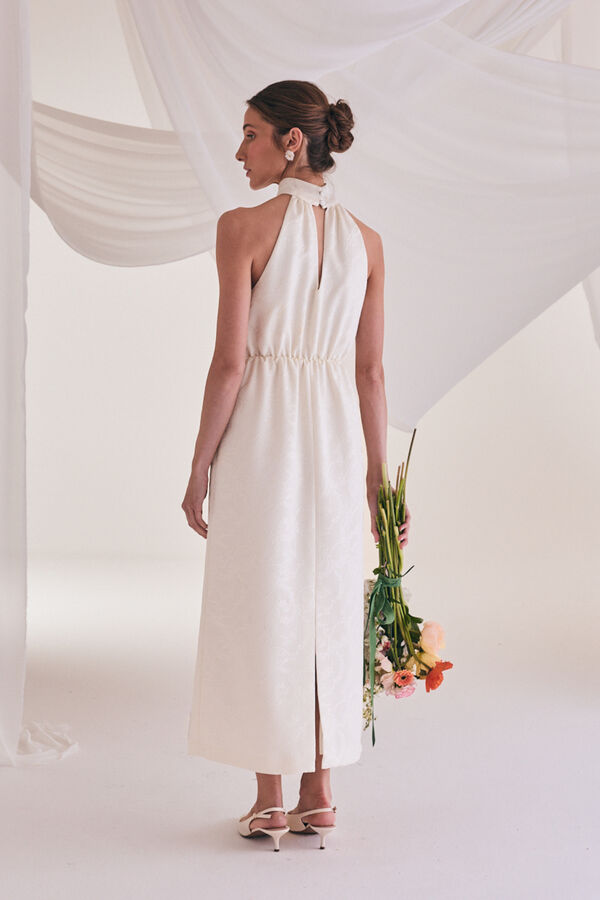 Pol&iacute;n Et Moi Vestido de noiva liso Branco