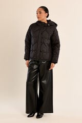 Molly Bracken Casaco acolchoado com capuz Preto