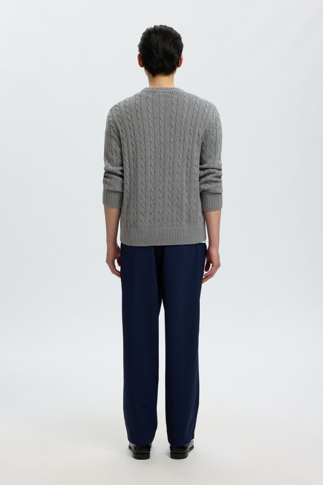 Selected Camisola de oitos 100% algod&atilde;o org&acirc;nico