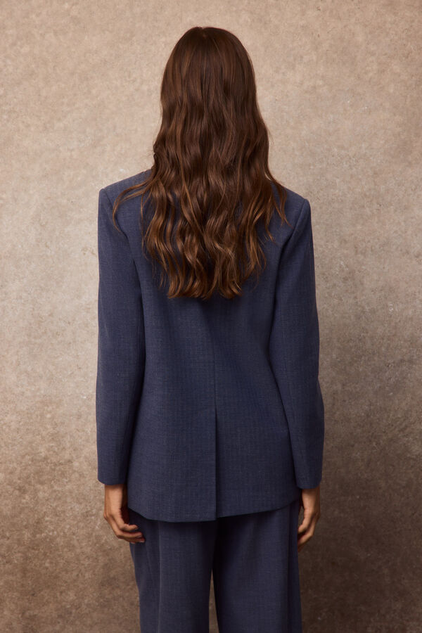 Slowlove Blazer oversized Cinzento
